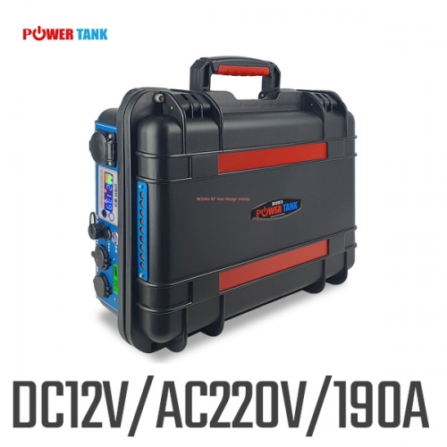 [DC 12V / AC220V 190A] POWERTANK 파워탱크 리튬이온 PT-PB190SB 인버터뱅크