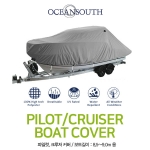 OCEANSOUTH / 오션사우스 ] 파일럿, 크루저 보트커버 8.5~9.0m  / BOAT COVER