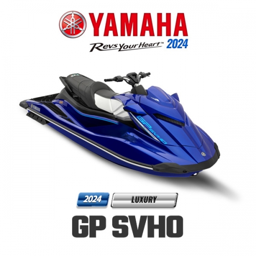 [NEW] 2024 야마하 GP SVHO 제트스키 레이싱블루 / YAMAHA JETSKI 수상오토바이 블루