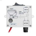 TMC 전동식 마린변기용 스위치 12V 변기 마린변기(전동식)용 스탠다드 스위치박스