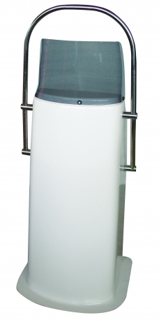 스탠딩 타원형콘솔/롤바포함(롤바제외 H116cm) Standing Oval Console L54xW49xH130cm