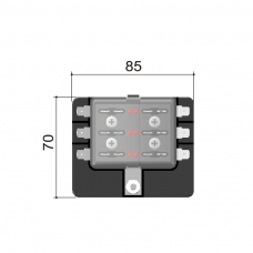 퓨즈홀더박스(6) Standard Blade fuse Holder Box