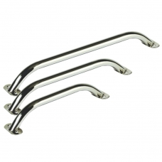 보트 핸드레일 (길이 609mm, Base 63 x 32mm) 24`` SS Oval Handrail, Welded Base