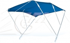 3활대 비니미탑(W225xL180xH140cm) Rimini Bimini Top-3 Arches AL-Blue