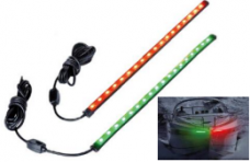 LED Navigation Flex Strips Light(Red&GREEN) LED 항해등(IP66, 12V-24V, 321x13mm)-빨강&녹색