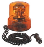 황색회전등(10FT코드) Amber Magnet-Mount Rotary Beacon, 10`cord