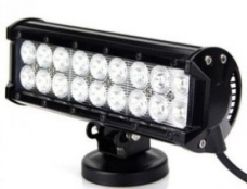LED 라이트 바(23cm, 10-30V, IP 67) LED Light Bar(Black, 18pcs*3W