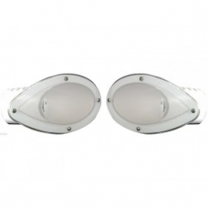할로겐선체등(2개 세트, 55w) Mini Hull Light-Medium Flare