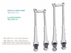 [TMC]  와이퍼 더블암 470mm-550mm SS304 TMC-0091101용