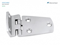 [MARINETOWN] 오프 셋 힌지 SS316 37.5mm x 69.5mm 3.5T Cast