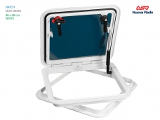 [NOOVA RADE]  이스케이프 햇치(EURO 2) ID 415x415mm OD 480x480mm 백색