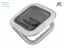 [PLASTIMO] 데크햇치 320x320mm 알루미늄프레임 / 아크릴 창