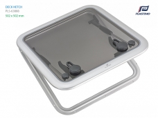 [PLASTIMO] 데크햇치 502x502mm 알루미늄프레임 / 아크릴 창