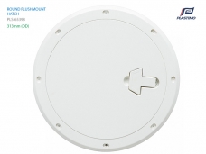 [PLASTIMO] 둥근 햇치 313mm 백색 / 313mm(OD) / 매립형