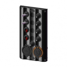 LED토글스위치판넬 4구,USB,파워소켓