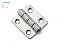 힌지 38mm x 37mm 1.9T (Stamped) SS316