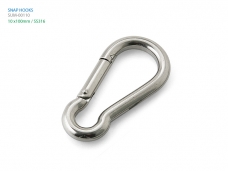 스냅후크 카라비너 10mm x 100mm SS316