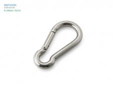 스냅후크 카라비너 9mm x 90mm SS316