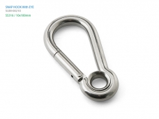 스냅후크 카라비너 10mm x 100mm SS316
