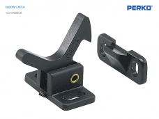 PERKO 엘보 캣치 리프트형 잠금장치(Black Plastic)