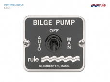 RULE 빌지펌프 스위치  (12-32V) MAN(수동)- OFF - AUTO(자동)