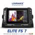 LOWRANCE 로렌스 Elite FS7 어탐기 GPS 플로터 액티브이미징소나 처프&middot;다운&middot;사이드 한글 정품