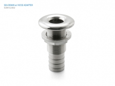 씨 드레인 (AISI 316) 19mm ID 24mm 호스 용
