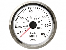 스피드미터 화이트 SUS316베젤 SPEED METER WHITE / 속도계 계기판