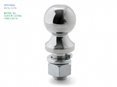 KBE 고부하 힛치볼. 견인볼 2인치 50.8mm Class III / 자루 25mm / 견인하중: 2,272 kg