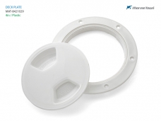 덱크 플레이트 (백색) 외경 : 146mm 내경 : 113mm