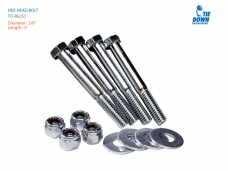 볼트 넛트 와샤 셋트 9mm dia x 76mm (4개 셋트)