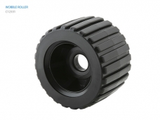 워블 롤러-Poly Black Dia 112mm x 74mm(폭) x 22mm dia 구멍