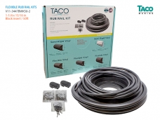 TACO 플렉시블 럽레일 50ft / 15 m 셋트 보트 럽레일 / 폭 : 32 mm