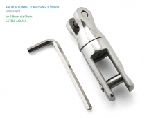 앵커 커넥터 AISI 316 (6mm-8mm 8mm-10mm 체인용-선택)