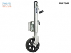 FULTON 풀톤 1500 lbs 8인치 싱글휠 트레일러 잭 (회전식) 볼트마운트식 사이드 핸들
