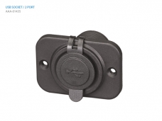USB포트 소켓 2P (1A+2A) - AAA-01435