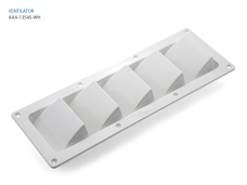 AAA 사각 루버 밴트 / 120mm x 336mm ABS 수지 백색 - AAA-13545-WH