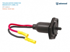 트롤링 모터 커넥터(암) 2-Wire 12V Medium Duty - ATT 14350-3