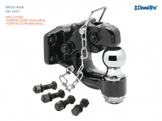 핀틀 훅크 콤비 16000lbs, 훅크16,000lbs, 볼 10,000lbs GTW - DR1-63011