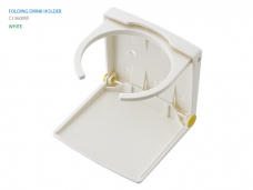 접이식 보트 컵홀더, 드링크홀더 / 음료수 & 에어혼 홀더, 백색  - C13600W