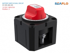 SEAFLO 배터리스위치 듀얼서킷 플러스 12-32V / 300-675A / 3 Posotion