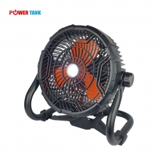 [POWERTANK] 파워탱크 충전식 무선 선풍기 360도 회전 캠핑 차박 낚시(국내산 배터리 17400mAh) - PT-E155B