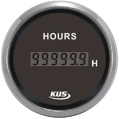 아워미터 블랙 SS블랙베젤 HOUR METER BLACK