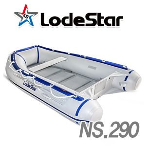 40%시즌할인 LodeStar] NS 290 (FRP바닥적용) 로드스타 올라운드 레져용 낚시보트 고무보트