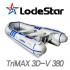 50% 전시할인 LodeStar] 로드스타 TriMAX 3D-V 380 / 낚시보트 고무보트