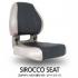 오션사우스 시로코 폴딩 시트 / 그레이 챠콜 / Sirocco Seat / 접이식 보트의자 보트좌석