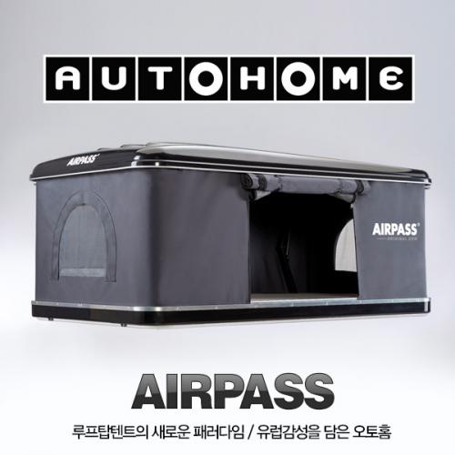 오토홈 AUTOHOME 루프탑텐트 에어패스 블랙 M / 차량용텐트 / 공기역학설계 25cm 초슬림