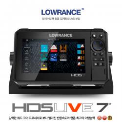 LOWRANCE 한글 정품 ] 로렌스 HDS LIVE 7 어탐기 + GPS 플로터 / 로렌스 레이더 AIS 확장가능