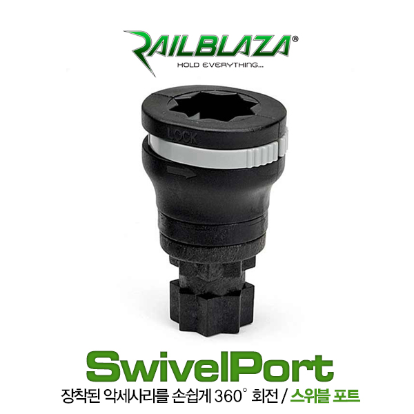 레일블레이자 스위블포트 / 360도 회전 어댑터 / SwivelPort