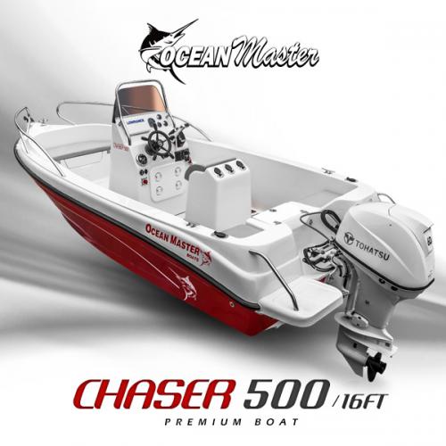 OCEANMASTER CHASER 500 -16ft / 오션마스터 럭셔리 피싱보트 체이서500 - 4인승 / 바다낚시보트